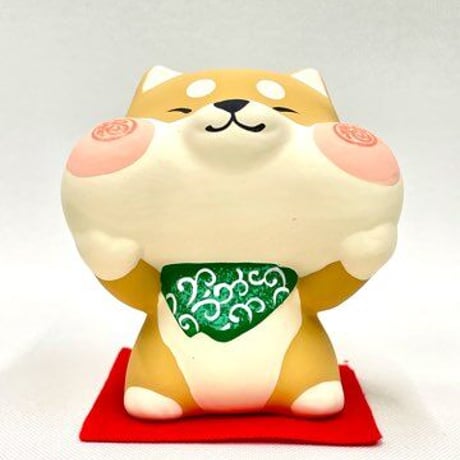 福々ほっぺ　柴犬（赤・黒・金）