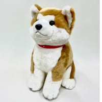 秋田犬Ｌ(座)　ぬいぐるみ