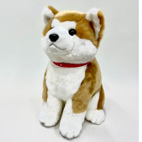 秋田犬Ｌ(座)　ぬいぐるみ