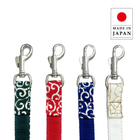 日本製和柄リード(唐草)M