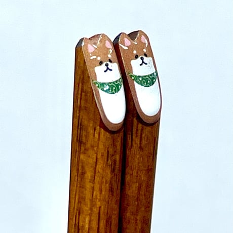箸(chopsticks)柴犬