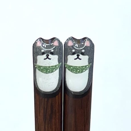 箸(chopsticks)柴犬