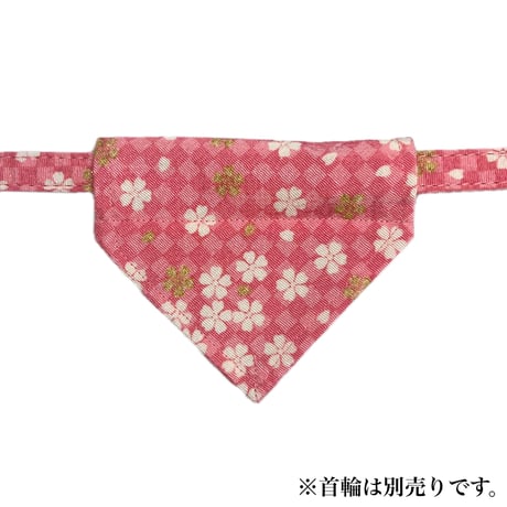 日本製和柄バンダナ(霰あられ)　SS