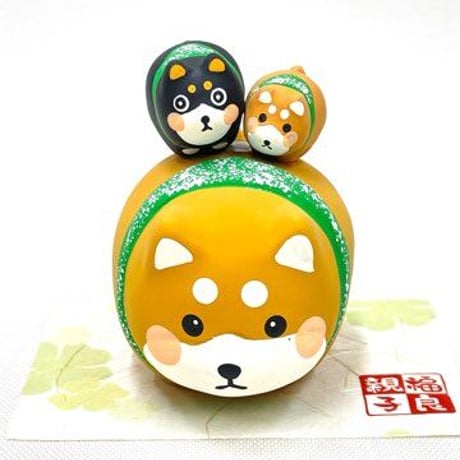 柴犬親子