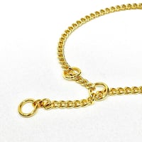 チェーンカラー金/gold    auxiliary chain