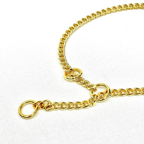 チェーンカラー金/gold    auxiliary chain