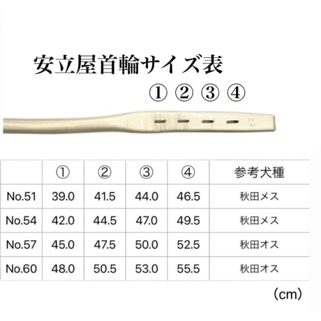 丸首輪　銀(silver）No.45~No.60