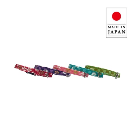 【chikamaru 】首輪（特注品）2つ Marinesドッグ首輪(マスコット)/マリーンズオンラインストア