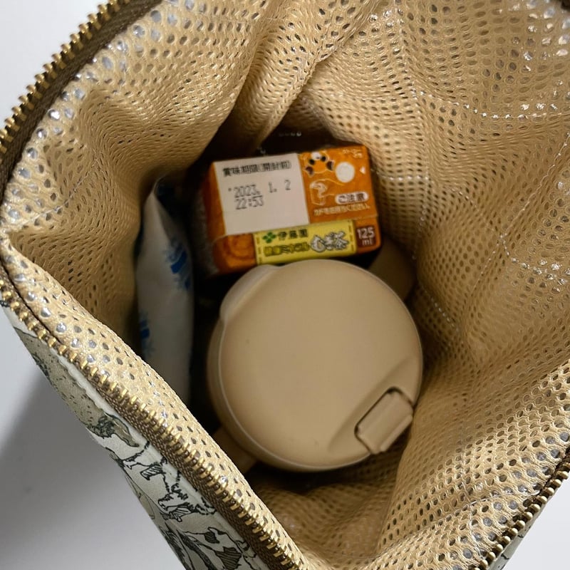 Natural Lag × NOsWEA ポーチ　おまけつき（金テ） Big cool pouch - 保冷デカなちゅポーチ - | la nature