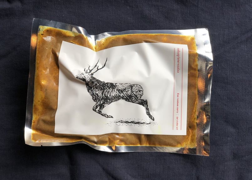 001 蝦夷鹿のカリー Ezo venison curry यजो हिरण करी | G