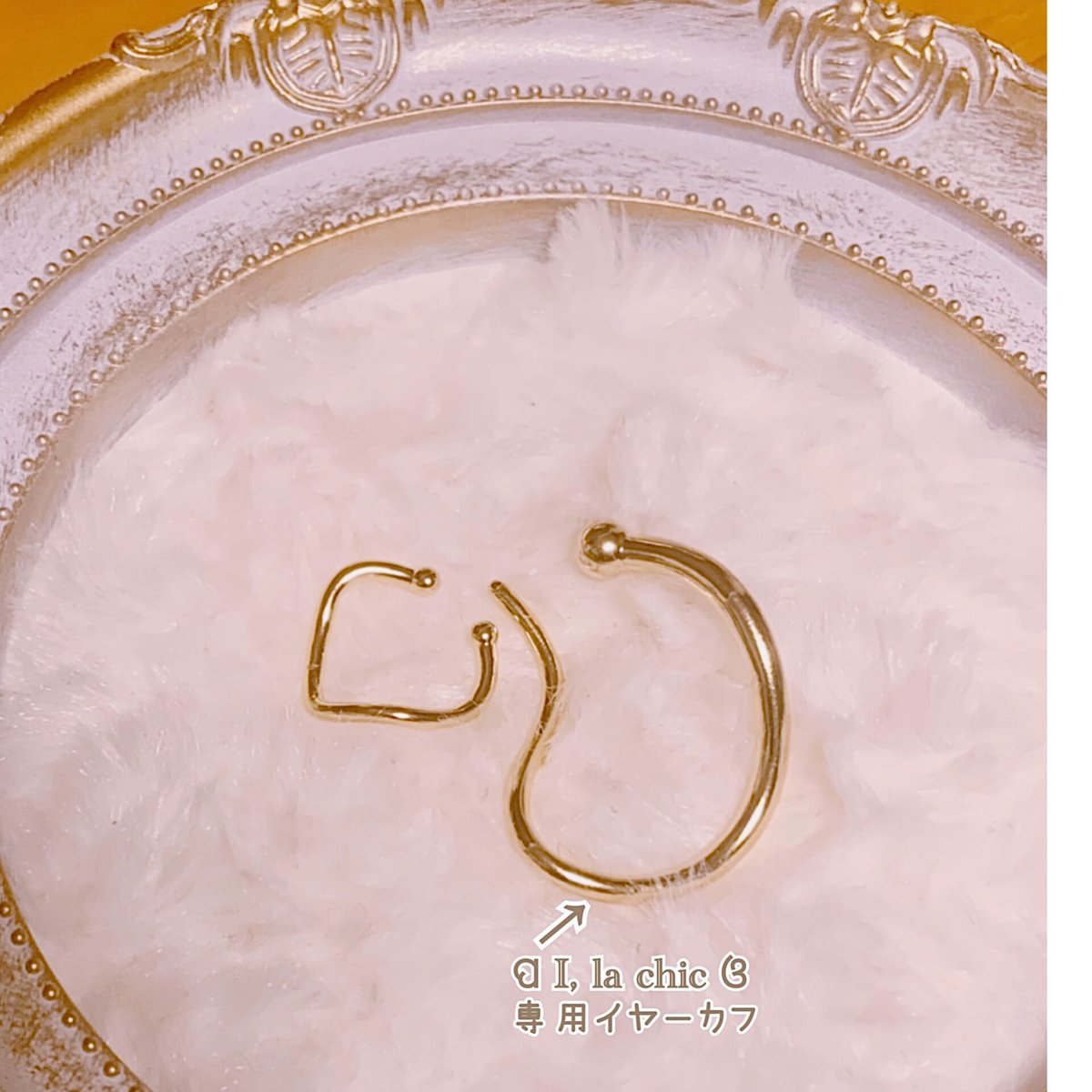 ルビー＆クローバー(Pink) Berry ピアス 14kgf 【神聖幾何学フラーレン 