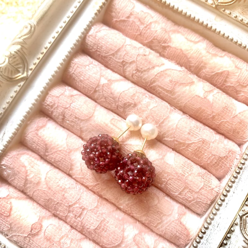 専用出品★ 神聖幾何学 フラーレン ピアス　ネックレス　アメジスト 2月誕生石 アメジスト 神聖幾何学フラーレン ネックレス