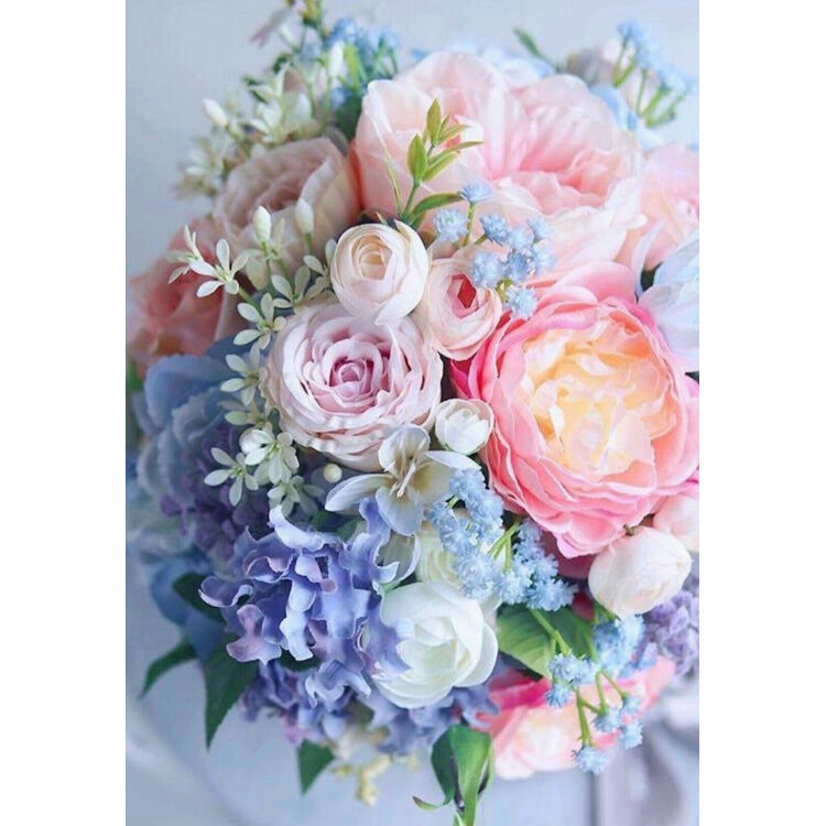 アメトリン & 3連淡水パール ロングピアス 14kgf 【神聖幾何学