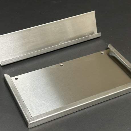 国鉄時代キハ８２　ひだ／南紀　ホーロー愛称板&ステンレスマガジンスタンドセット