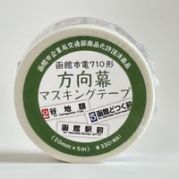 函館市電710形マスキングテープ