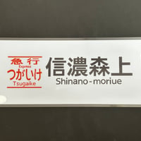 383系　つがいけ　信濃森上