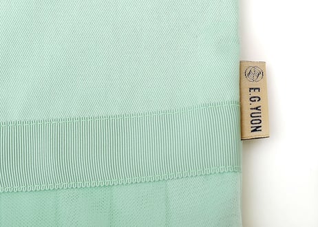 レッスンバッグ/トートバッグ　アイスグリーン