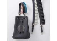 2way4styleポシェットバッグ　フリル：グレイ
