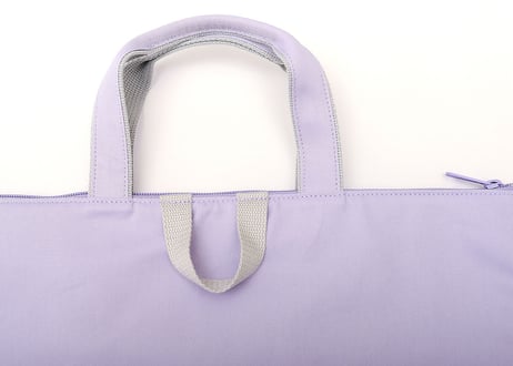 レッスンバッグ/トートバッグ　ライラックラベンダー