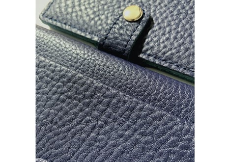 【SDGs12】￥14,883⇒￥13,530☆カードケース＆キーホルダーNAVY☆