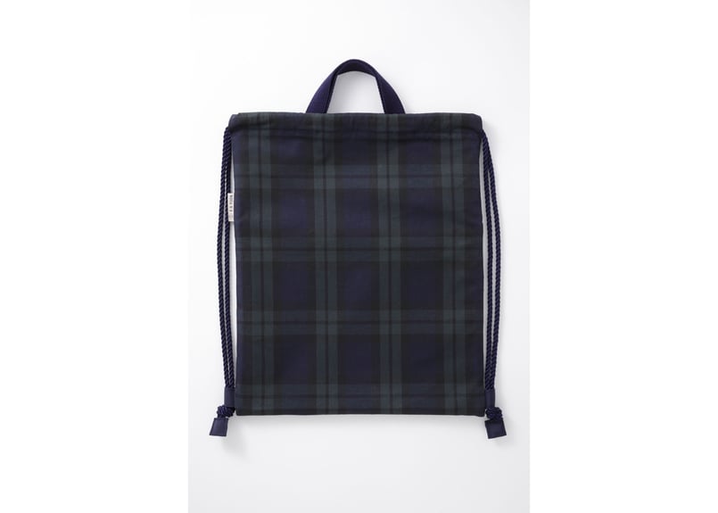 ナップサック タータンチェック/ブラックウォッチ | E.G.YUON