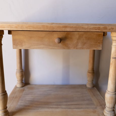 ta1156　bedside table 2 tiers　A（写真左側）