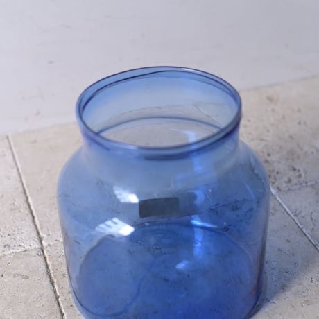 2658 glass bottle（blue）