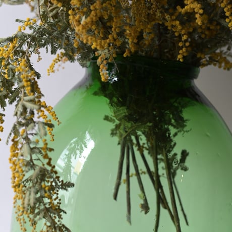 2654 Glass bottle (green)