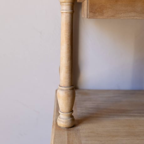 ta1156　bedside table 2 tiers　A（写真左側）