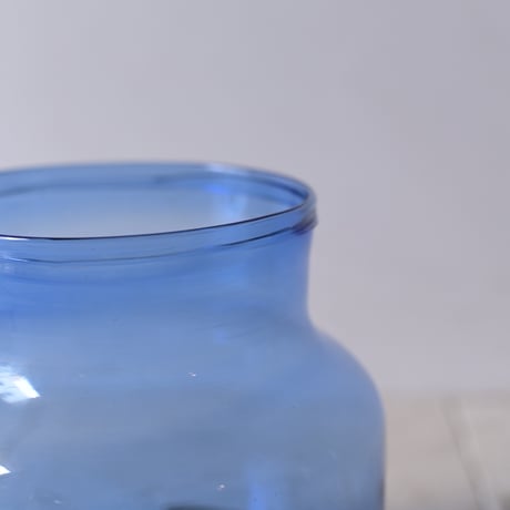2658 glass bottle（blue）