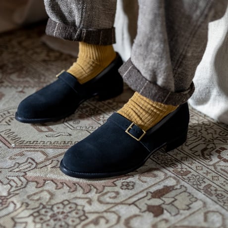 forme Monks (Suede Black)