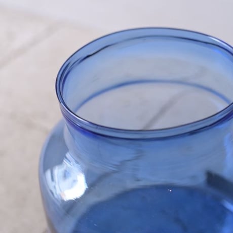 2658 glass bottle（blue）