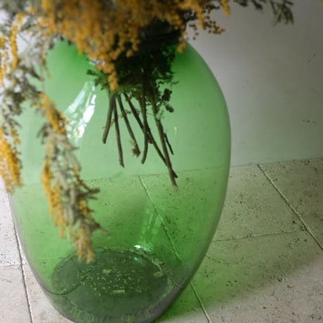 2654 Glass bottle (green)