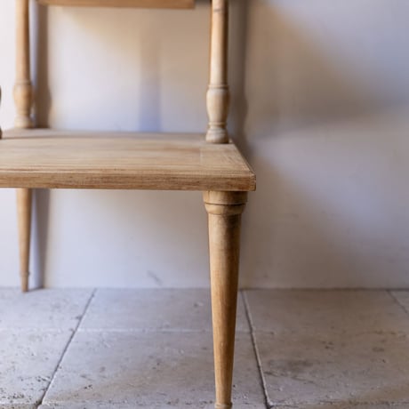 ta1156　bedside table 2 tiers　A（写真左側）
