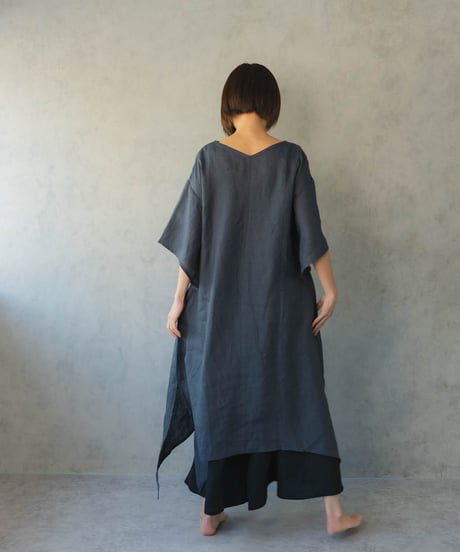 ヘンプ100%ワンピース/DRESS/HIMIKO