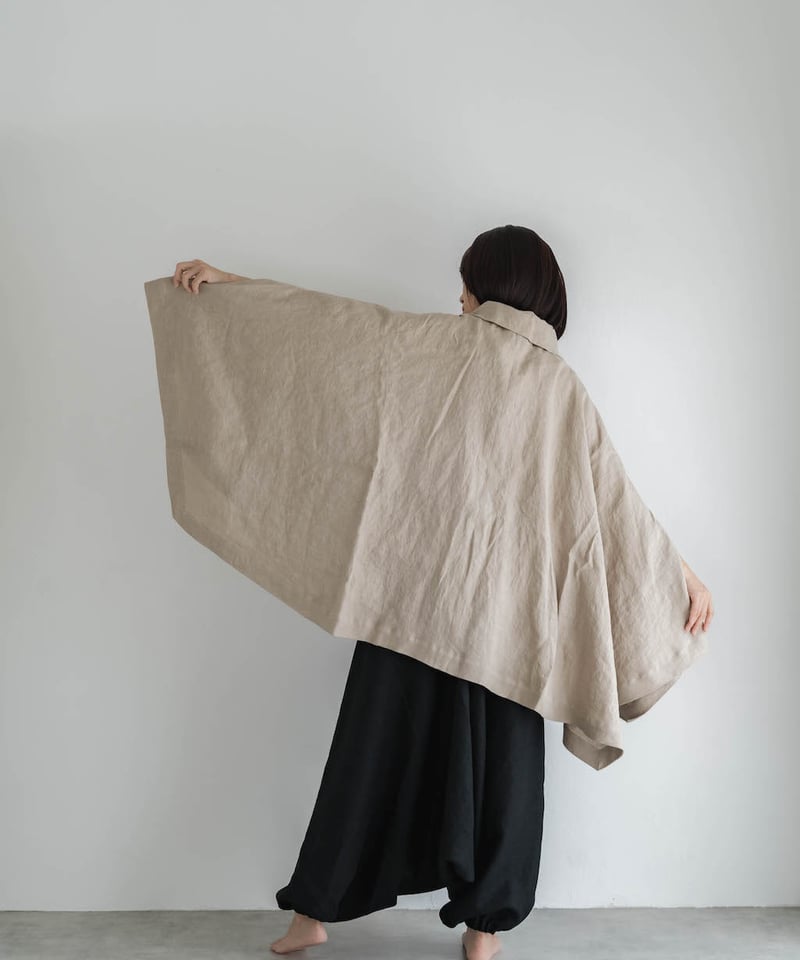 ヘンプ100%ケープ【campanella】 | Online Store 忠兵衛の衣
