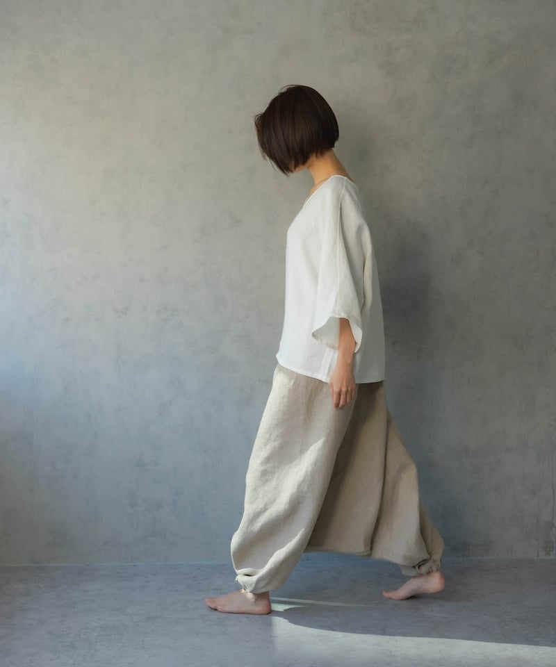 ヘンプ100%パンツ/pear【厚手】 | Online Store 忠兵衛の衣