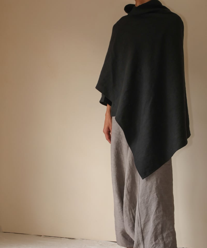 忠兵衛　HEMP100%　Ｖネックワンピース ヘンプ100%マント 【普通地】 | Online Store 忠兵衛の衣