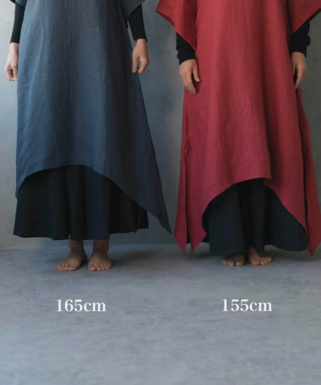 ヘンプ100%ワンピース/DRESS/HIMIKO