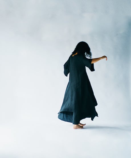 ヘンプ100%ワンピース/DRESS/HIMIKO