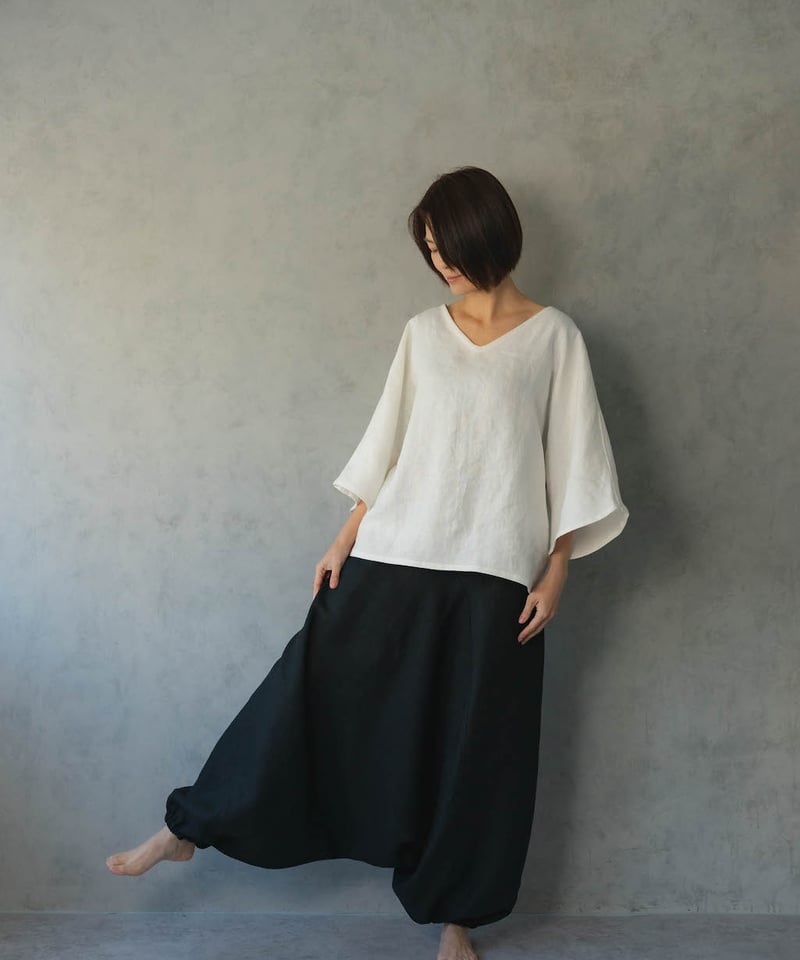 ヘンプ100%パンツ/pear【厚手】 | Online Store 忠兵衛の衣