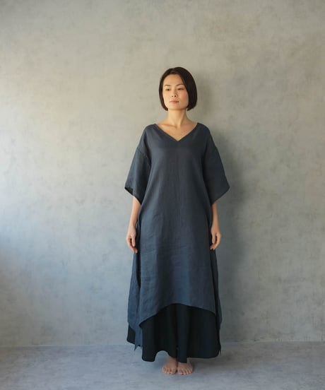 ヘンプ100%ワンピース/DRESS/HIMIKO
