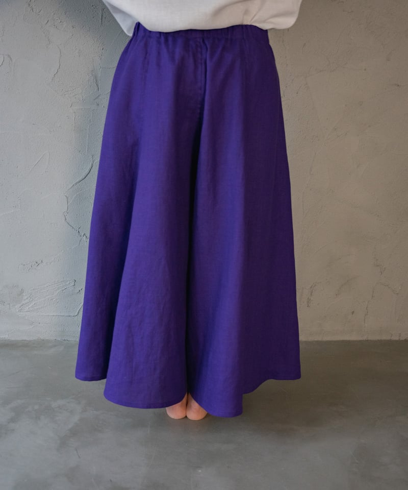 ヘンプ100% フレアパンツ【普通地】 | Online Store 忠兵衛の衣