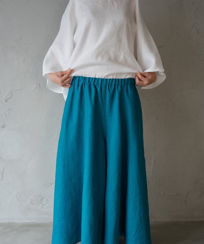 ヘンプ100% フレアパンツ【普通地】 | Online Store 忠兵衛の衣