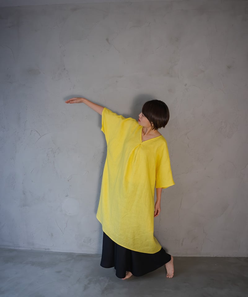 ヘンプ100% チュニック・ワンピース 【普通地】 | Online Store 忠兵衛の衣