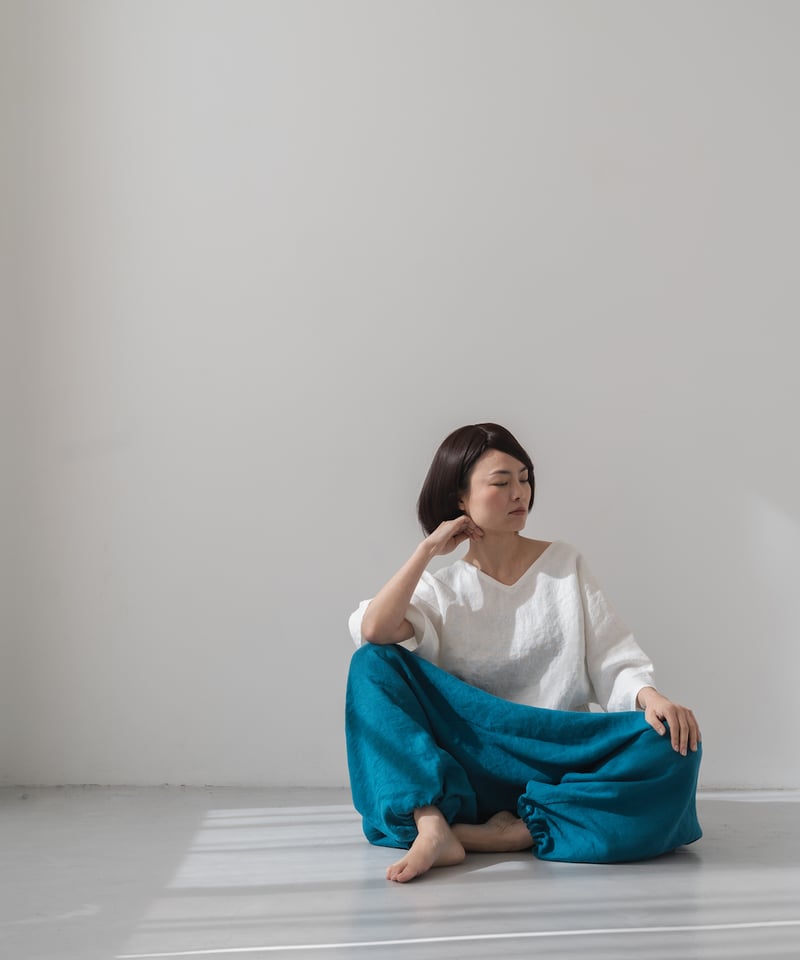 ヘンプ100%パンツ/pear【厚手】 | Online Store 忠兵衛の衣