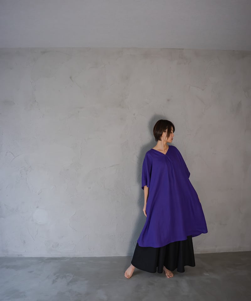 忠兵衛　HEMP100%　Ｖネックワンピース 忠兵衛 HEMP100% Vネックワンピース 忠兵衛 HEMP100% Vネック