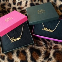 ANG l Name necklace