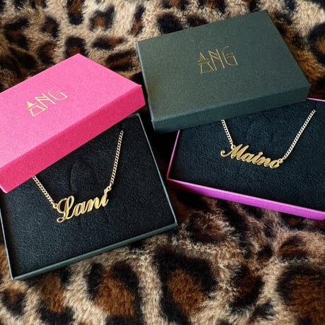 ANG l Name necklace