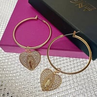 Heart maria crystal